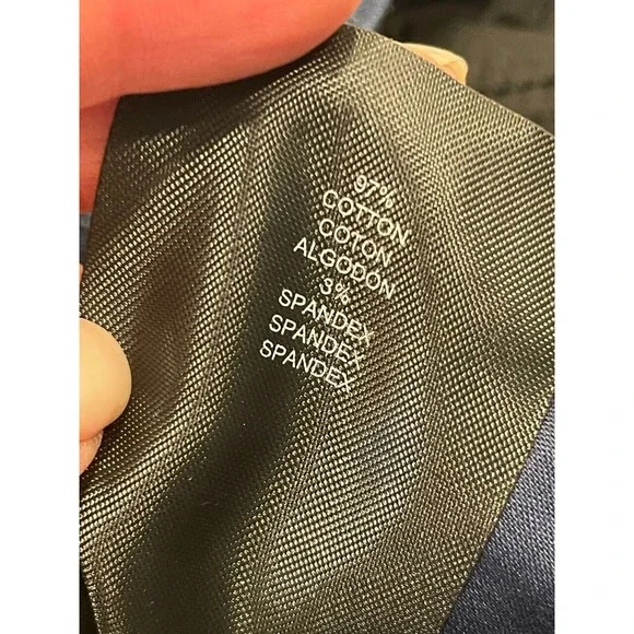 Hurley Men's Cotton Twill Walk Shorts Size 30 Navy Blue 10-Inch Inseam NWT - Picture 6 of 12